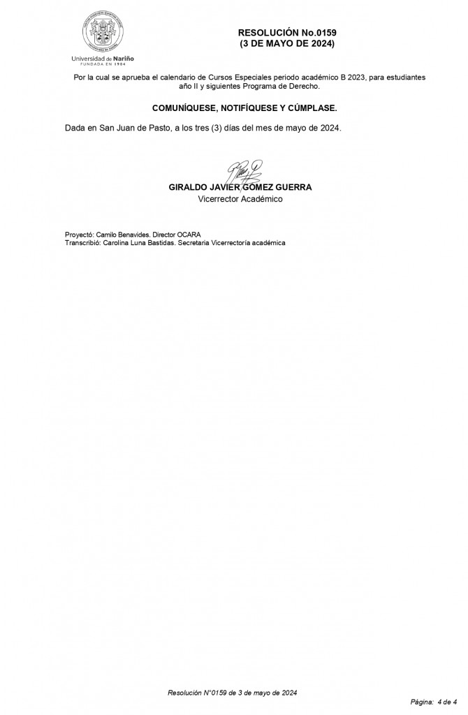 Viceacademica 2024 Res. No. 159 CALENDARIO-CURSOS-ESPECIALES-DERECHO_page-0004
